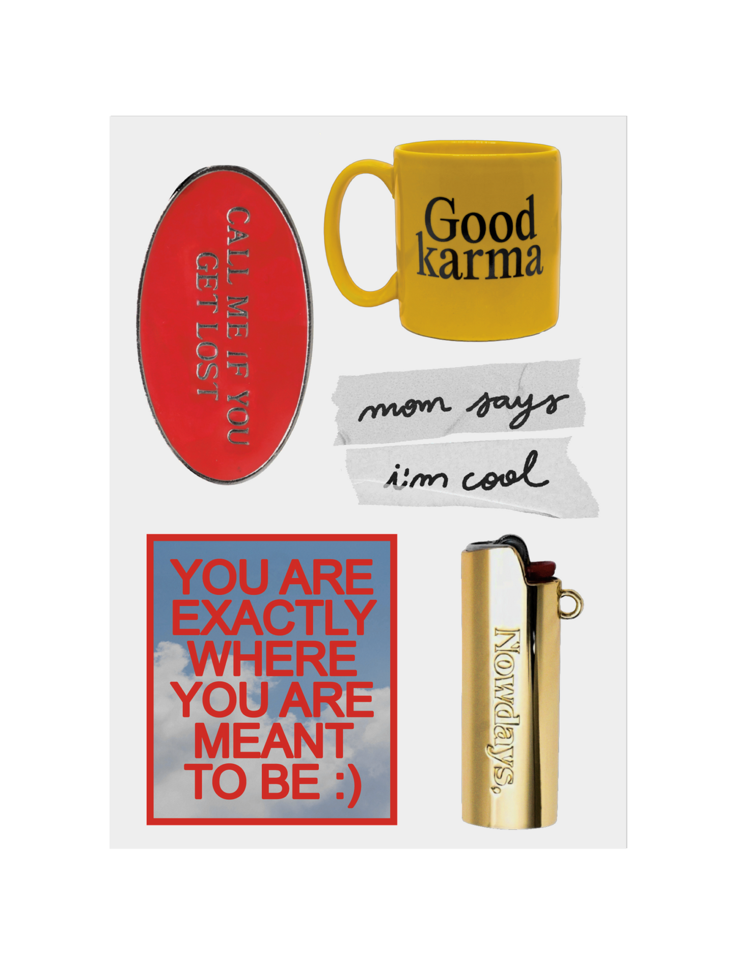 Adesivos Sticker Pouch Ilustralle + Nowdays