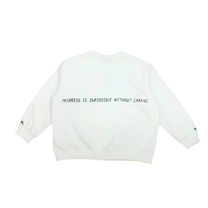 Moletom "Progress" Off-White