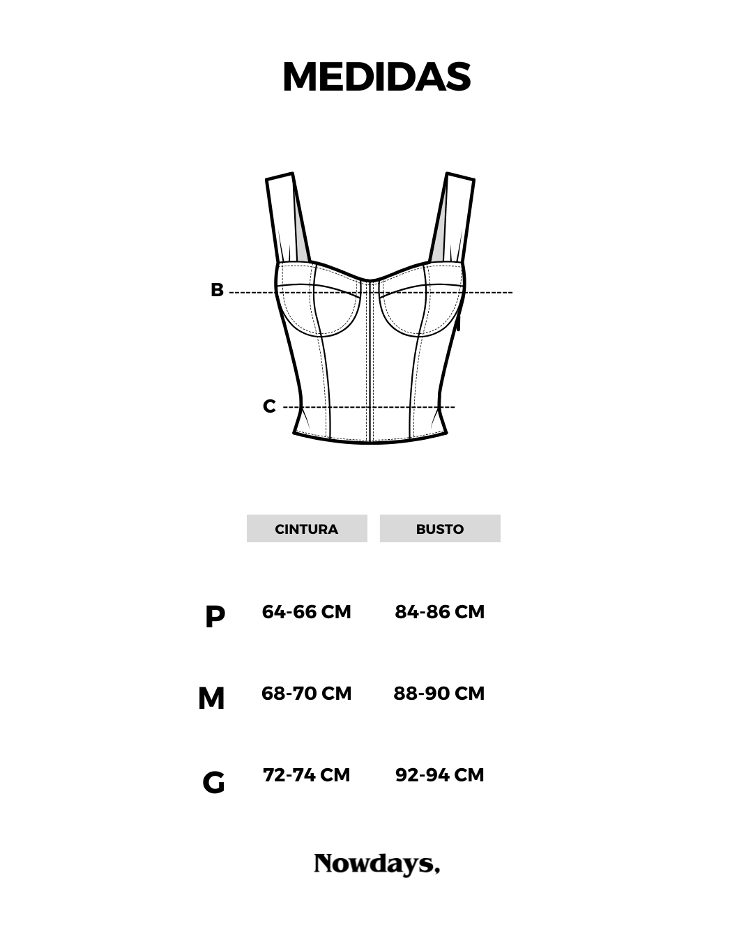 Corset Nowdays X Working Title
