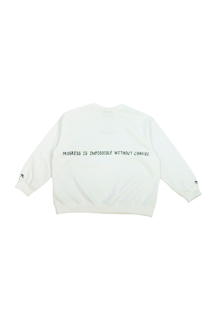 Moletom "Progress" Off-white