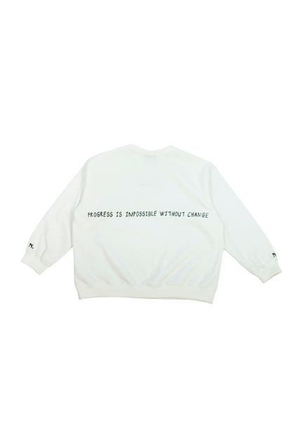 Moletom "Progress" Off-white