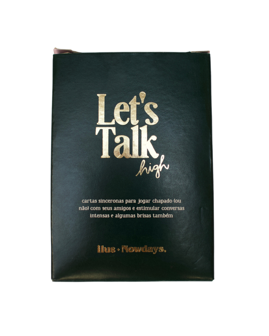 Jogo de Cartas Let's Talk High Ilustralle + Nowdays