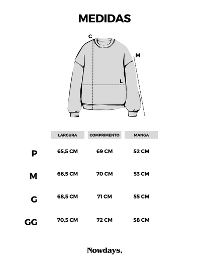 Moletom "Progress" Off-white