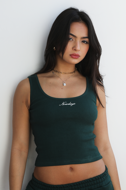 Regata Cropped Stoner's Club - Forest Green